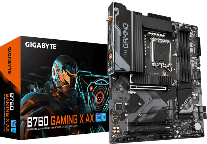 Pllakë amë GIGABYTE B760 GAMING X AX - Intel B760