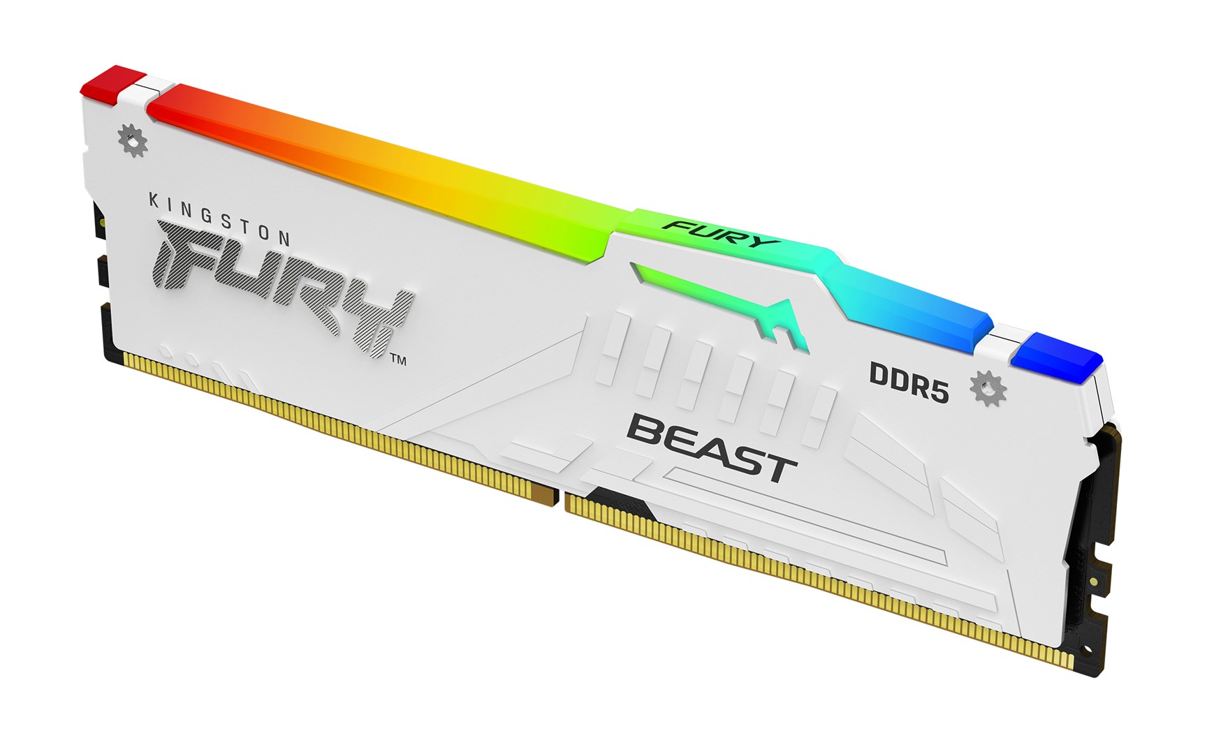 Memorie RAM Kingston FURY Beast 128GB 5600MT/s DDR5 CL40 DIMM (4 x 32 GB) RGB XMP