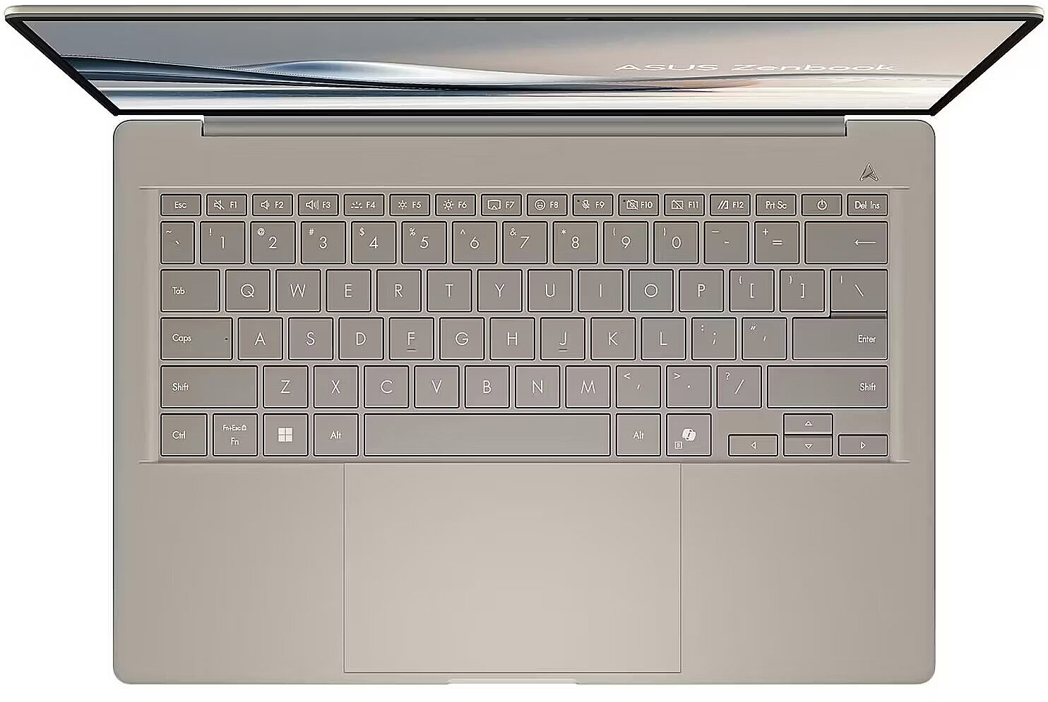 Laptop ASUS ZenBook A14 OLED UX3407QA, 14", Snapdragon X1, 16GB 512GB, bezhë