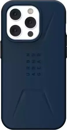 Futrollë UAG Civilian për iPhone 14 Pro, 6.1", magnet MagSafe, blu