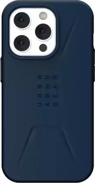 Futrollë UAG Civilian për iPhone 14 Pro, 6.1", magnet MagSafe, blu