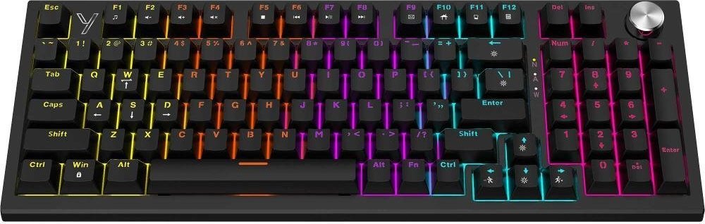 Tastierë gaming YENKEE YKB 3510US APEX, me kabllo, layout US, e zezë