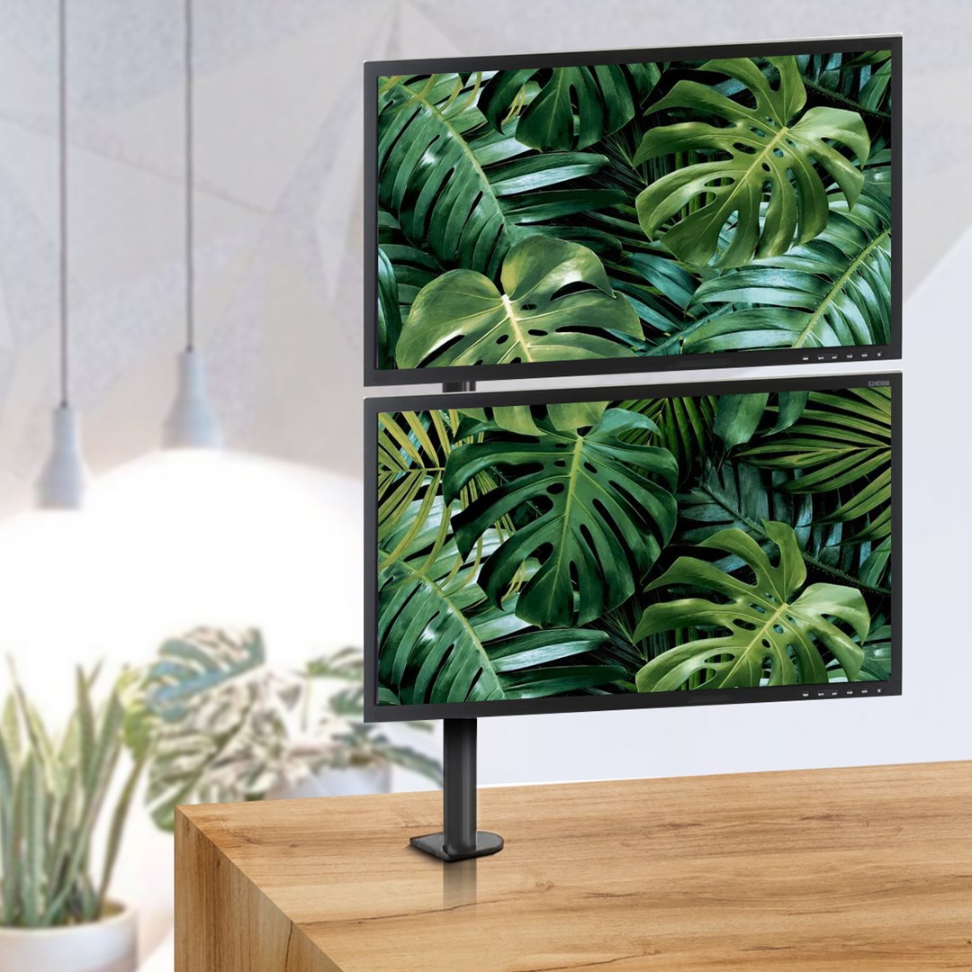 Mbajtëse monitori Maclean MC-967, 13-27", VESA 100x100, e zezë