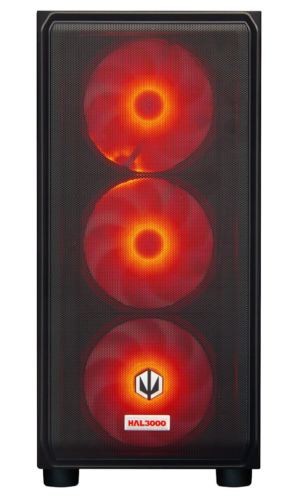 Kompjuter HAL3000 Alfa Gamer XT, AMD Ryzen 5 7600, 32GB DDR5, 2TB PCIe4 SSD, AMD RX 9070 XT, i zi