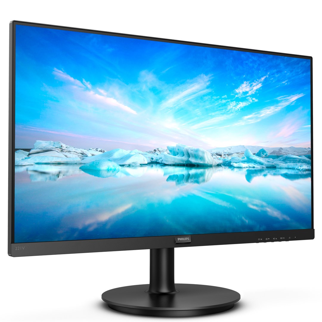 Monitor Philips V Line, 21.5", 1920 x 1080, Full HD, 75 Hz, i zi