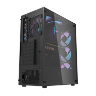 Kasë kompjuteri Darkflash DK352 Plus, e zezë