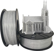 Filament për printim 3D Gembird (filament), PLA, 1,75mm, 1kg, e hirtë