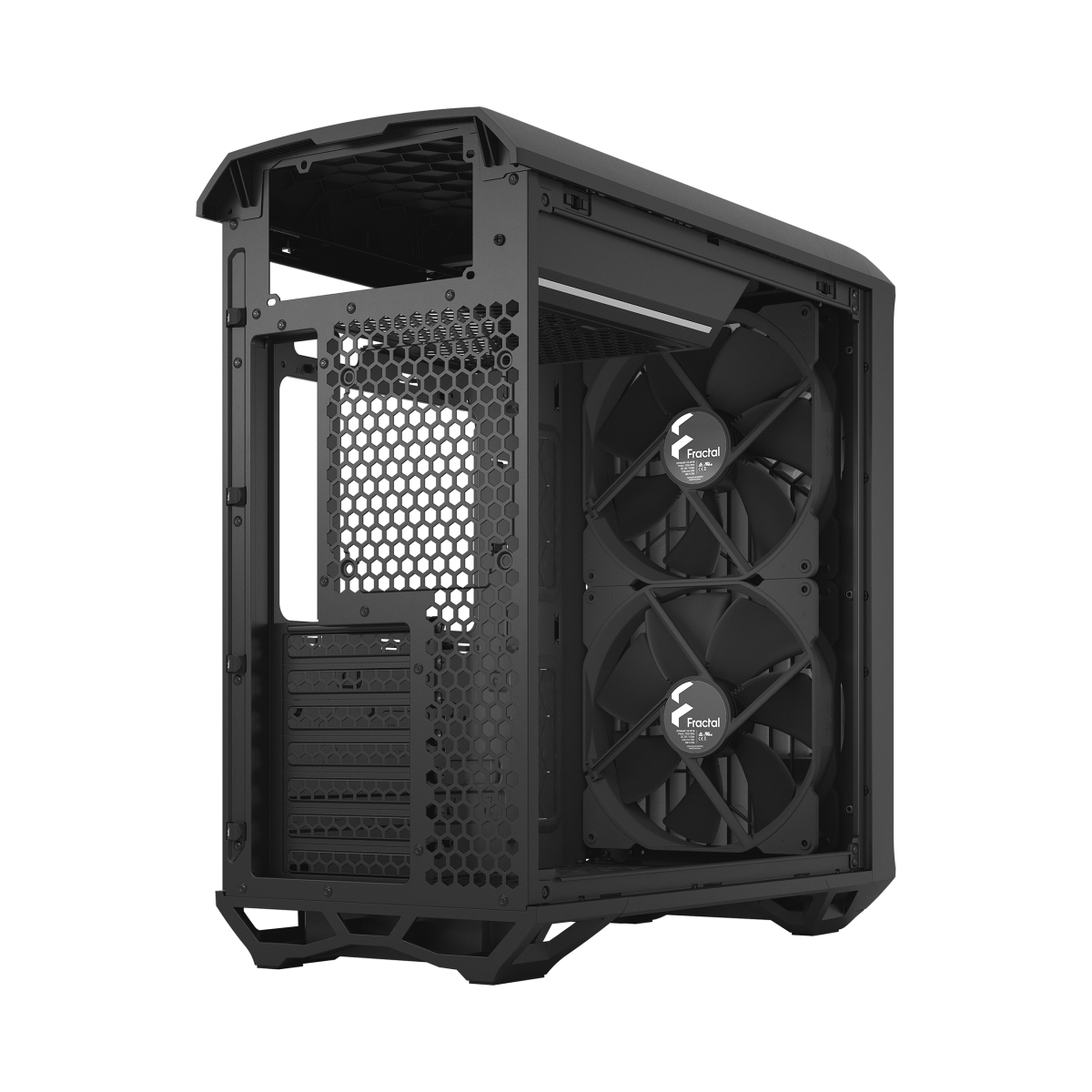 Kasë Fractal Design Torrent Compact Black Solid, e zezë