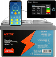 Батерија LiFePO4 12V 70Ah, интегриран BMS, LCD, Bluetooth поврзување