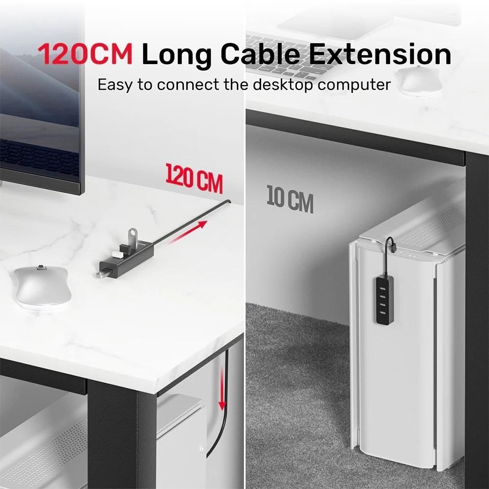 USB Hub Gen 1 UNITEK Y-3089V01, 4 porte, 5000 Mbit/s, i zi