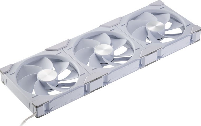 Ventilatorë PC Phanteks D30 140mm, D RGB Reverse, set 3 copë, të bardhë