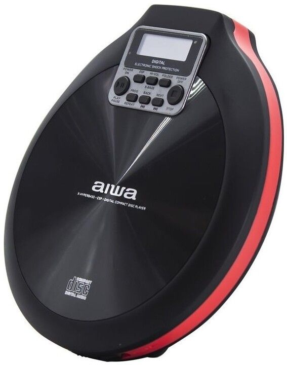 CD Player Aiwa PCD-810RD, i zi / kuq