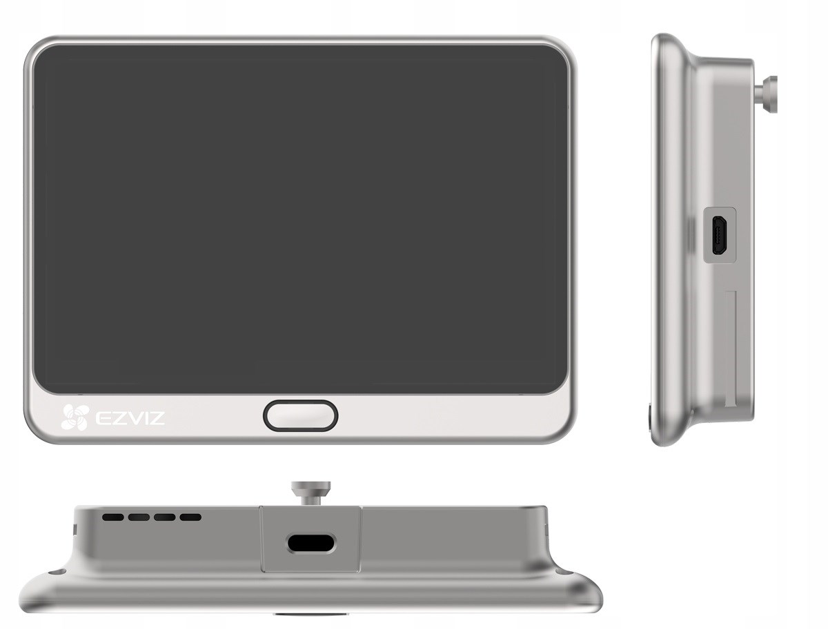 Kamerë dere EZVIZ DP2, 2MP, Wi-Fi, e zezë/e argjendtë