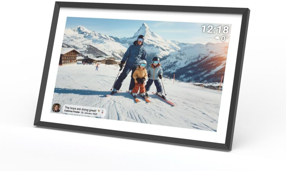 Kornizë digjitale Denver PFF-1081, 10.1", Wi-Fi, e zezë