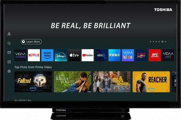 Televizor Toshiba 24WV3F63DA, 24", HD Ready, Smart TV, i zi