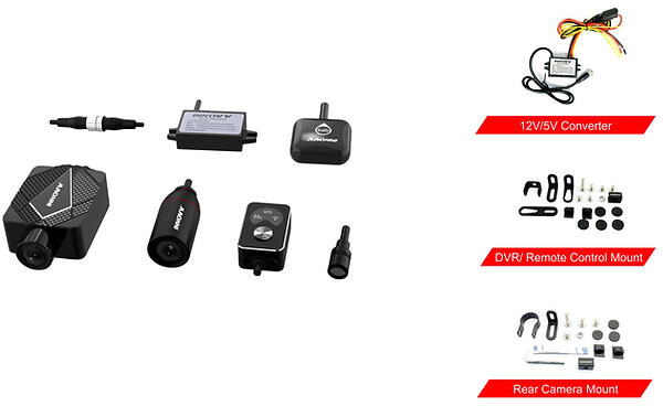 Kamerë për motoçikletë INNOVV K5, e zezë