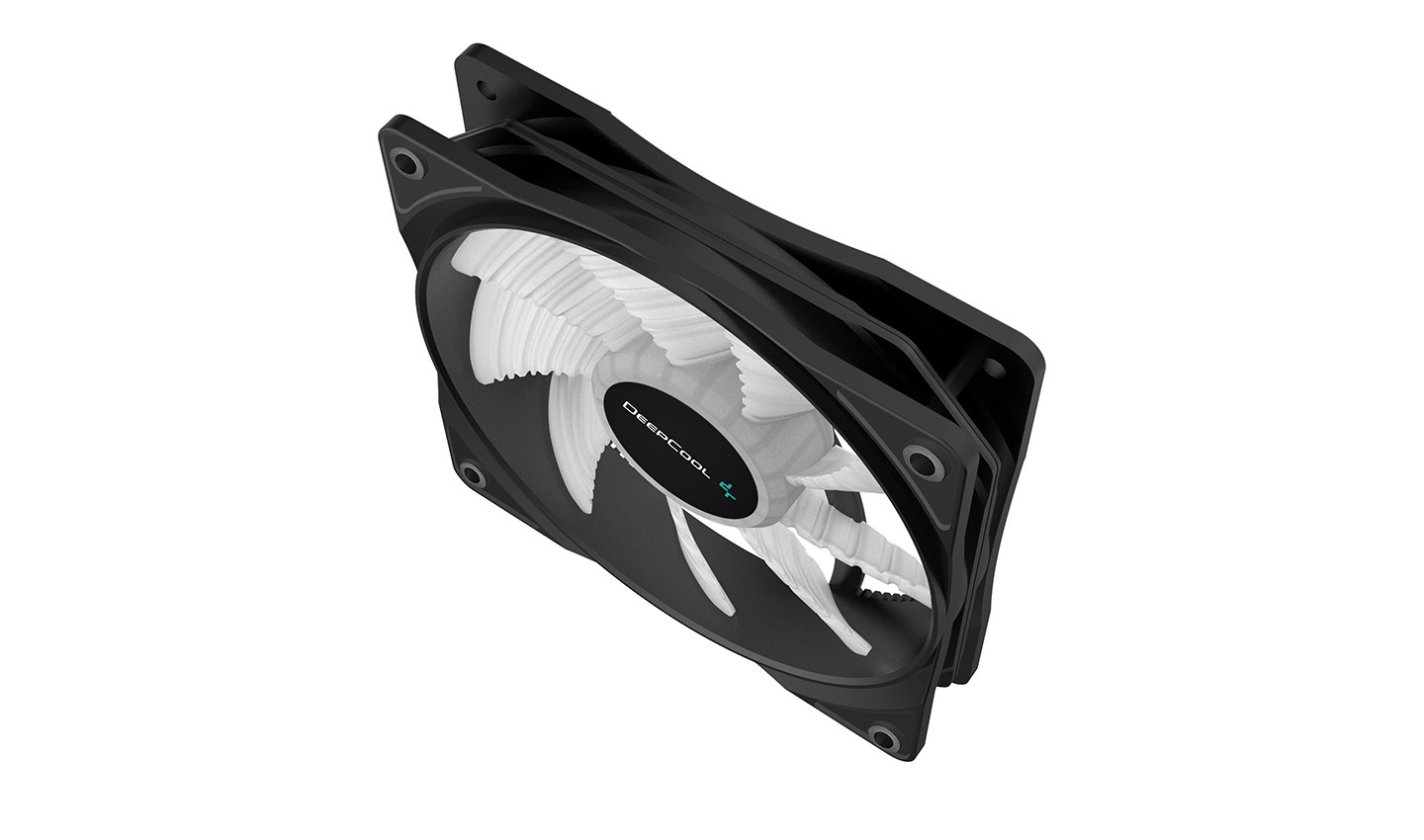 Ftohës Deepcool RF120B, 12 cm, i zi / i tejdukshëm