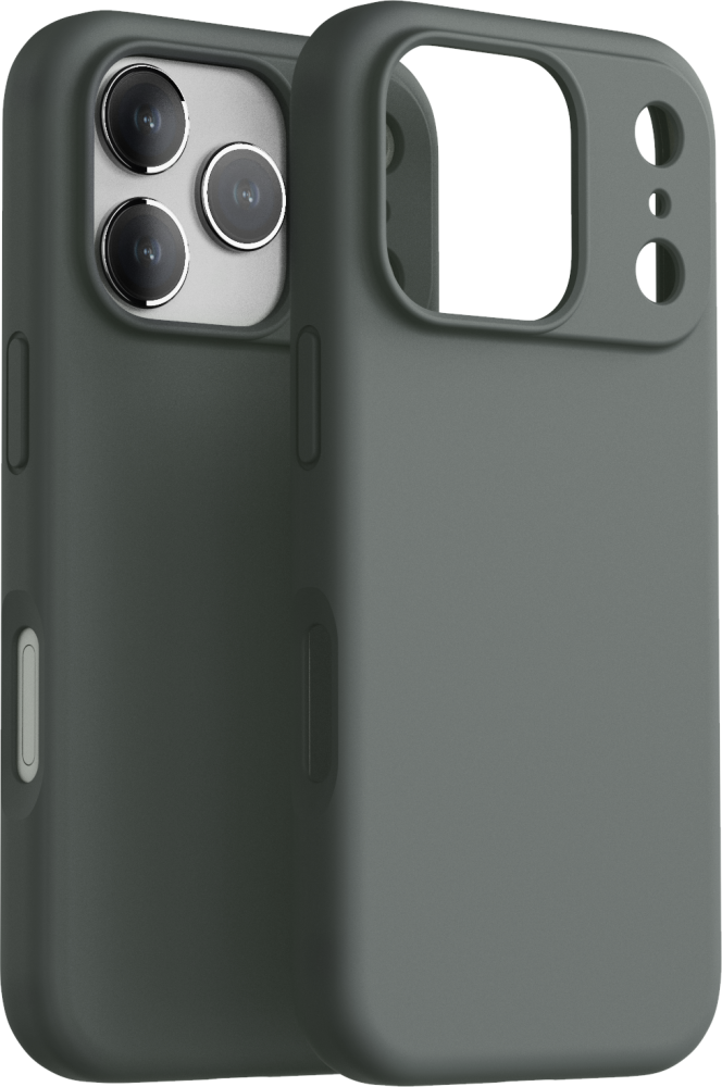 Dviced Silicone MagSafe iPhone 17 Pro Case, Grey