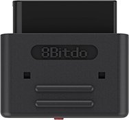 Adapter Bluetooth 8Bitdo Retro Receiver, për SNES SFC, wireless, gri