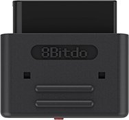 Adapter Bluetooth 8Bitdo Retro Receiver, për SNES SFC, wireless, gri