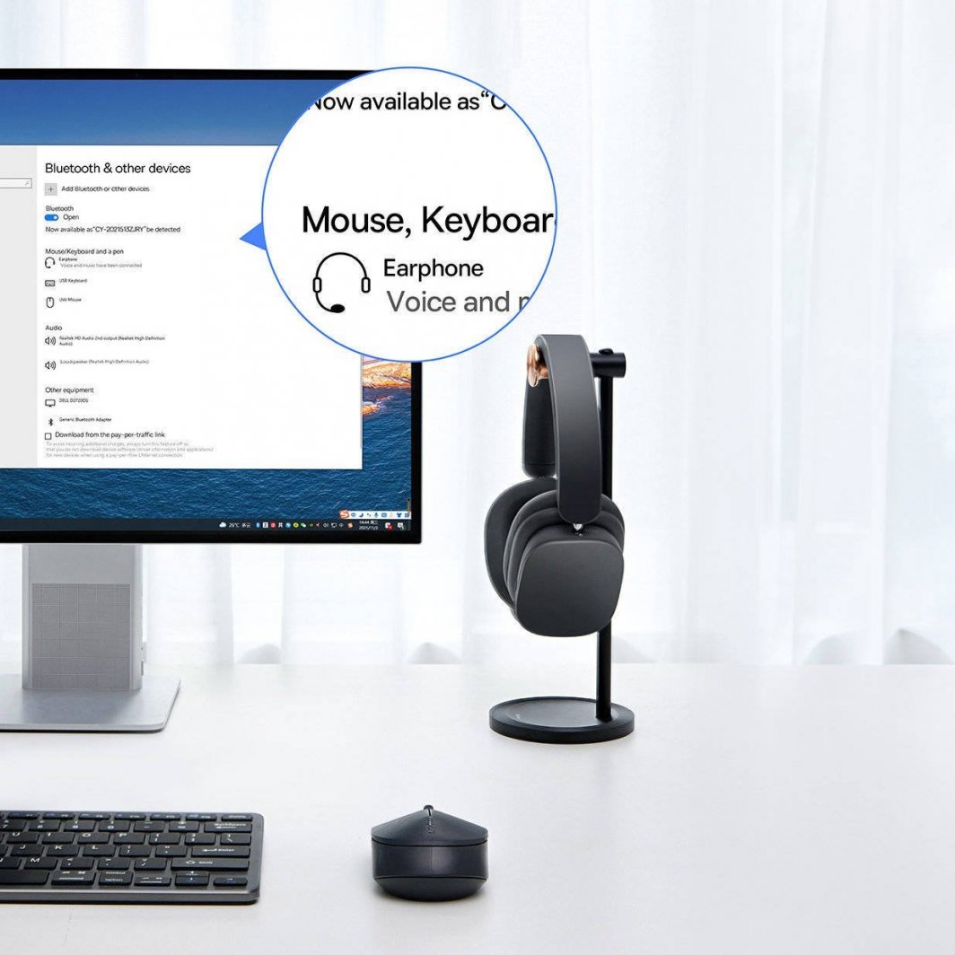 Bluetooth адаптер Baseus BA07, USB, Bluetooth 5.3, црн