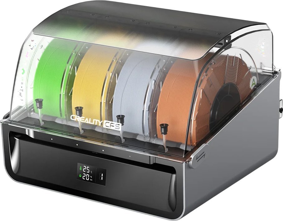 Printer 3D Creality, konstruksion i qëndrueshëm, i përshtatshëm për fillestarë dhe profesionistë, i zi