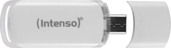 USB Intenso Flash Line, 64GB, USB Type C, gri