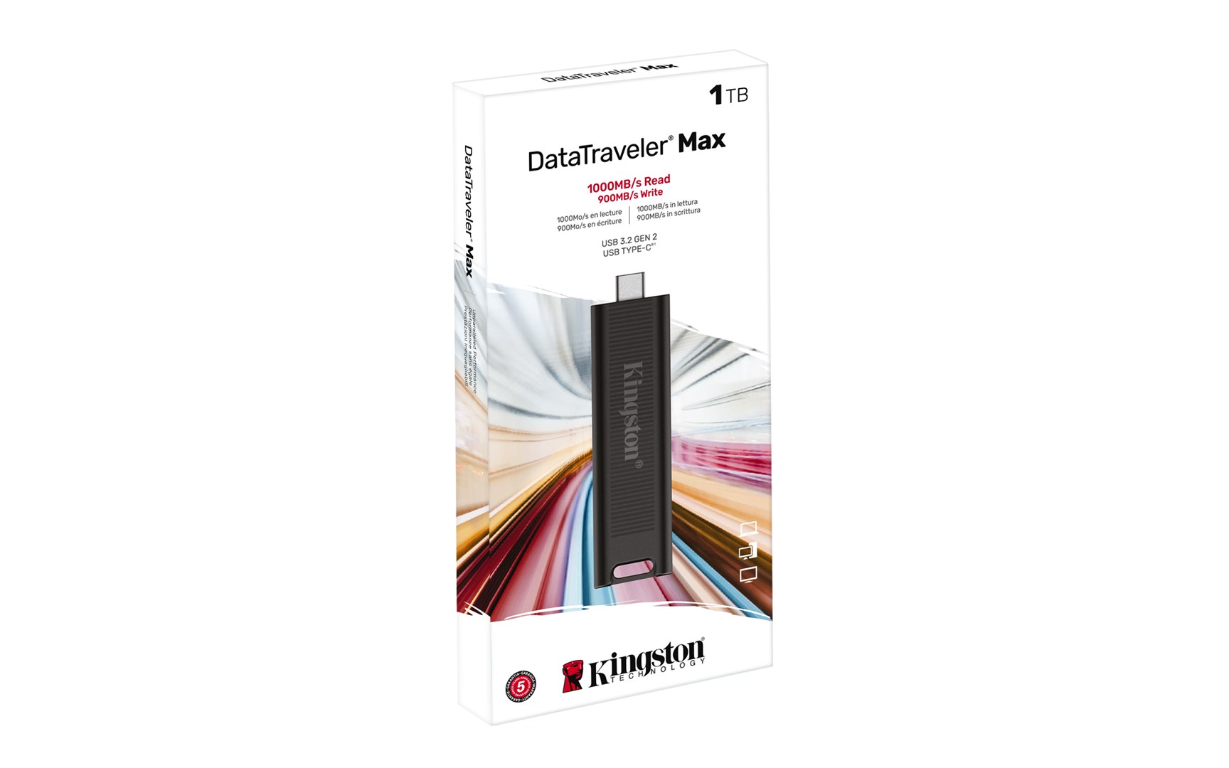 USB Kingston DataTraveler Max, 1TB, i zi