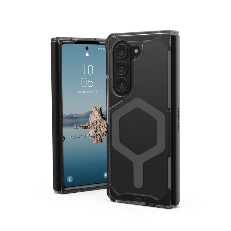 Футрола UAG Plyo Pro за Samsung Galaxy Z Fold 5, проѕирна, вселенско сива