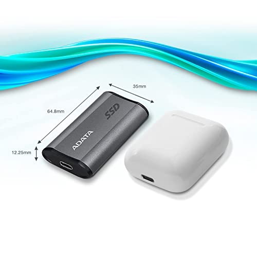 SSD i jashtëm ADATA SE880, 4TB, USB 3.2 Gen 2x2 USB C, titanium