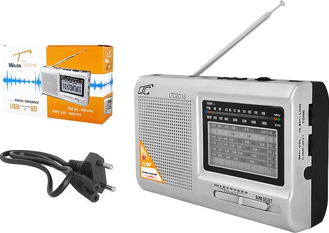 Radio LTC PS -2016 WILGA USB, argjendtë
