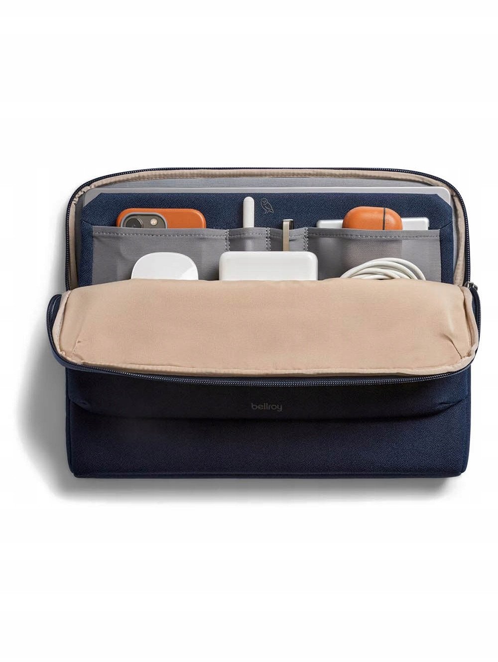 Organizues laptopi Bellroy Notebook Caddy 14, për 14", xhepë organizues, blu navy
