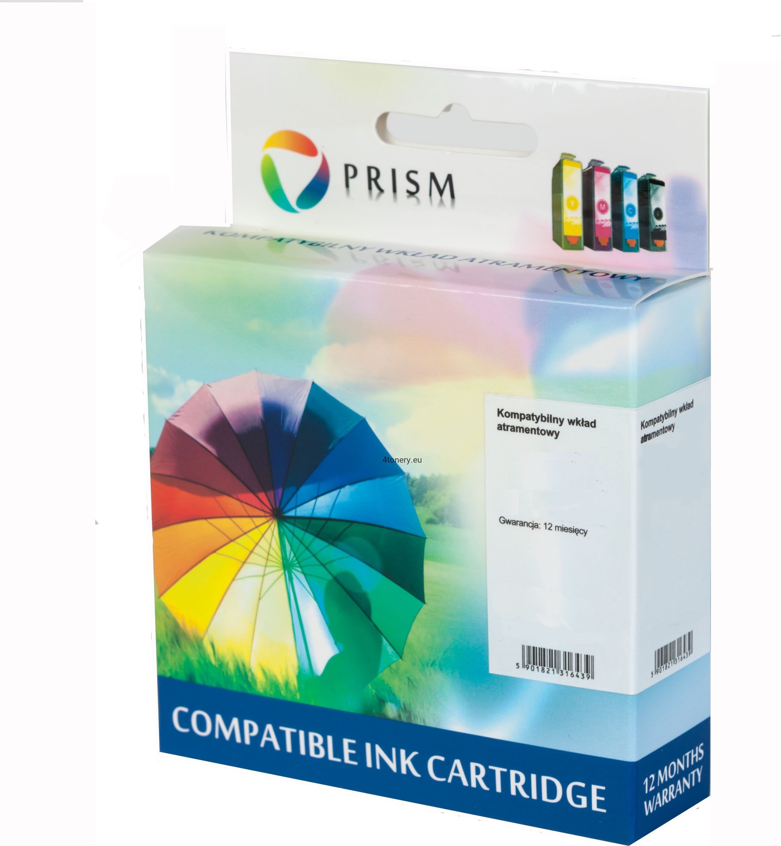 Ngjyrë për printer Prism PG-545XL, 16.5 ml, e zezë