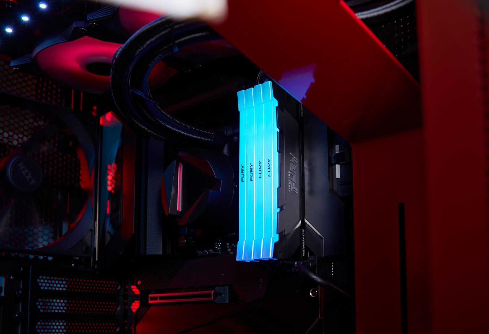 Memorie RAM Kingston FURY 16GB 3600MT/s DDR4 CL16 DIMM 1Gx8 Renegade RGB