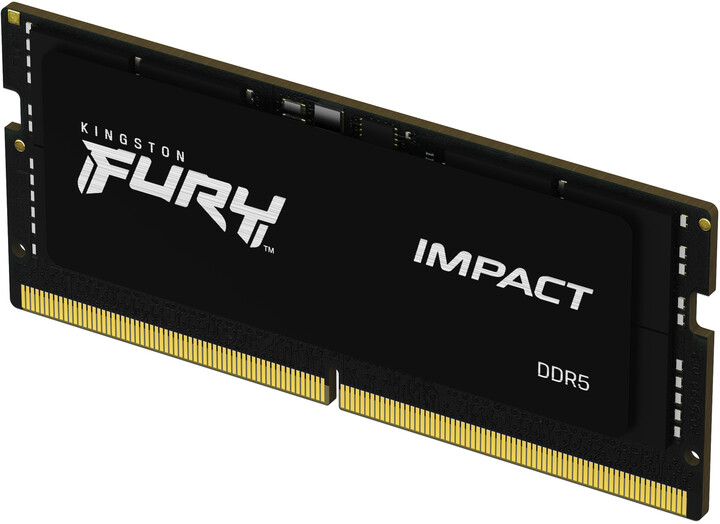 Memorie operative RAM Kingston SODIMM 16GB DDR5 6000MHz CL38 XMP (KF560S38IB-16) Fury Impact