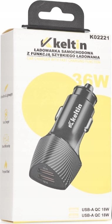 Karikues makine Keltin CC50-2A, 36W, QC3.0, i zi