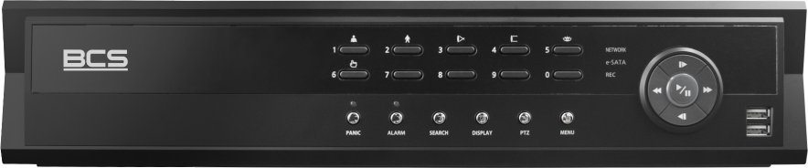 Video–rekorder IP BCS ULTRA BCS-U-NVR1606-A-4K-16P, 16 kanale PoE, 8TB, 4K