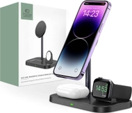 Karikues magnetik Tech-Protect MagSafe Qi15W A22 3in1, i zi Karikues magnetik Tech-Protect MagSafe Qi15W A22 3in1, i zi