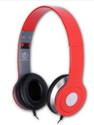 Kufje Rebeltec City, me kabllo, të kuqe 