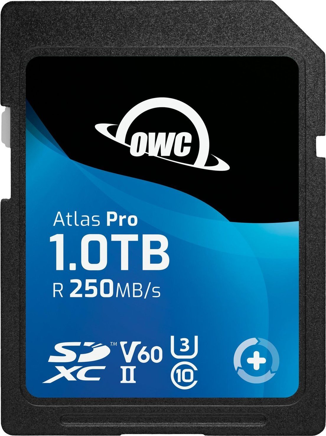 Kartë memorie OWC Atlas Pro SDXC, 1TB, Class 10 UHS II U3 V60, e zezë