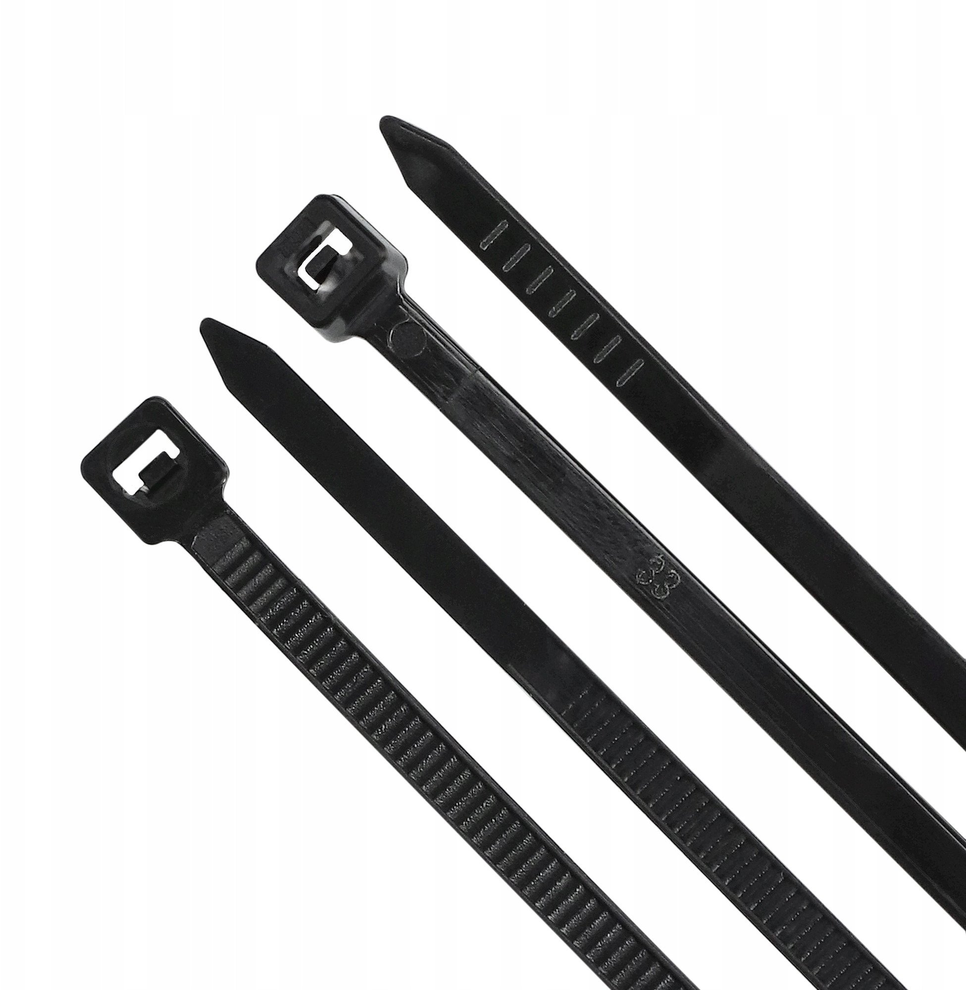 Lidhëse kabllore PLASTROL OK‑4820C, 4.8x200 mm, paketim 100 copë, të zeza