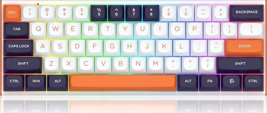 Tastierë gaming Redragon K683 Rapid Trigger HE, 61 taste, 8K Hz, me kabllo