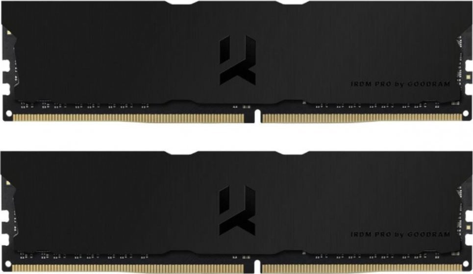 Memorie GoodRam IRDM PRO Deep Black, DDR4, 16 GB, 3600 MHz, CL18, IRP-K3600D4V64L18S/16GDC