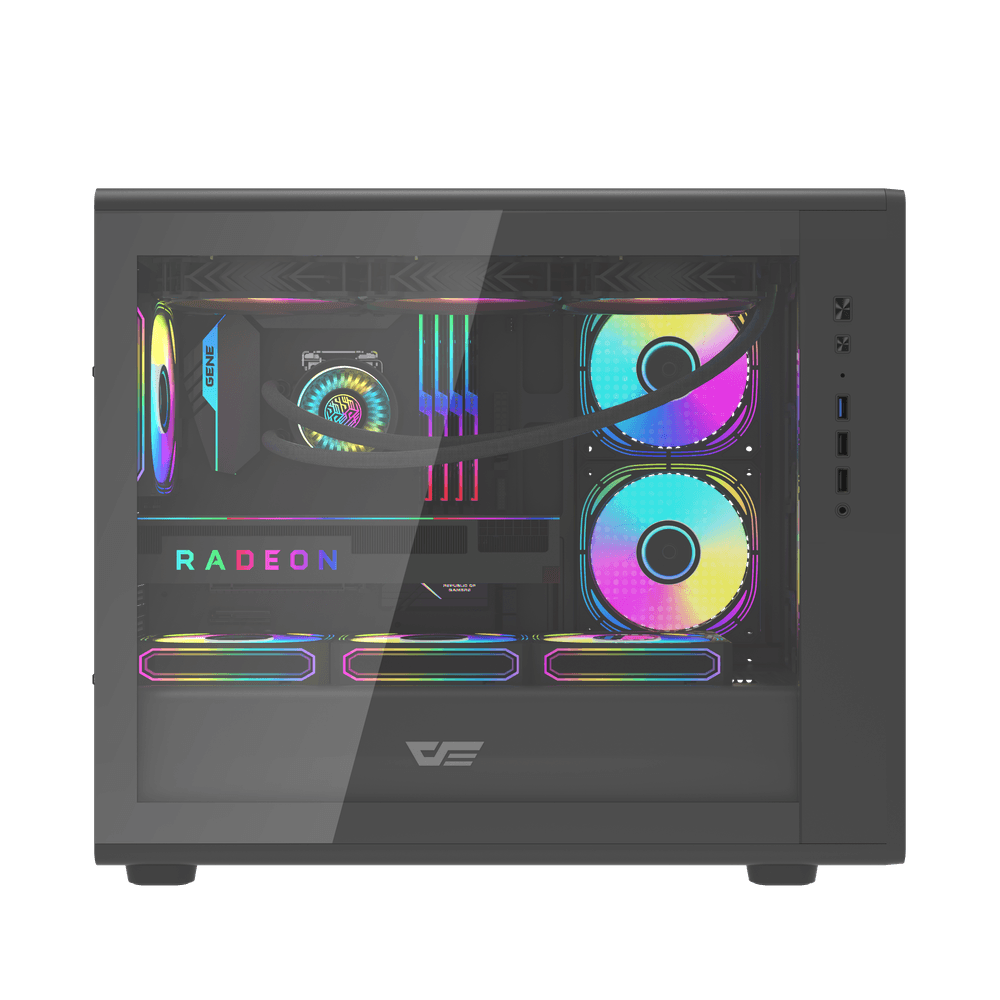 Kasë Darkflash DB460M, M-ATX, e zezë