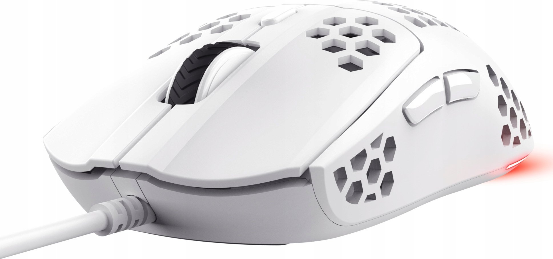 Maus за гејминг Trust GXT 928 Helox, USB, оптички, бел