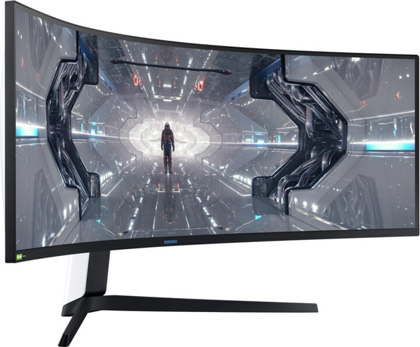 Monitor Samsung Odyssey LC49G95TSSPXEN - QLED, 49", DQHD, i zi/ bardhë