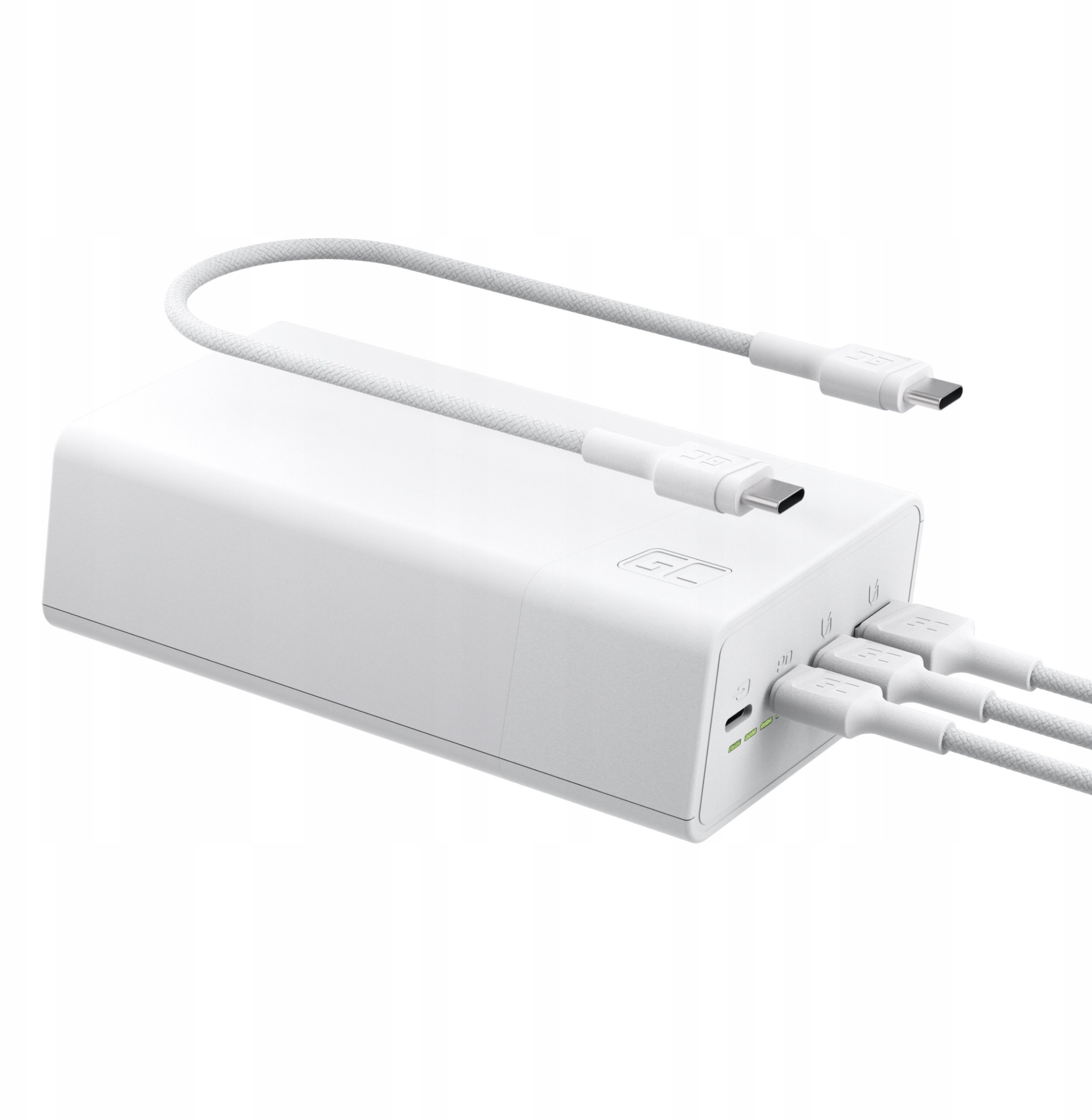 Powerbank GreenCell PowerPlay 30, 30000mAh, LED екран, бел