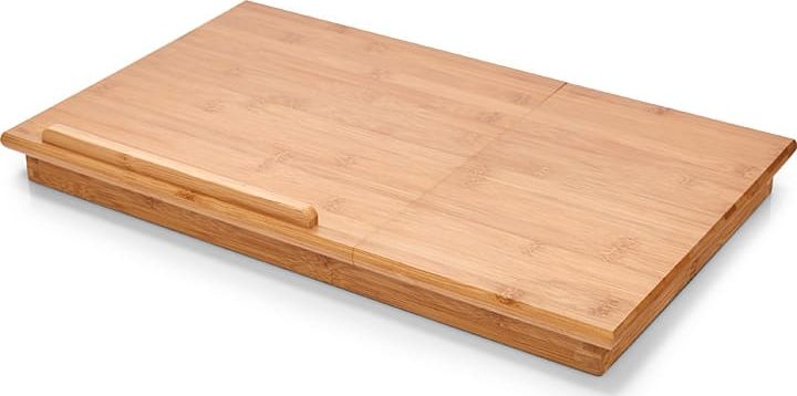 Tavolinë krevati Zeller Bamsuowy 25325, bambu, këmbë palosëse, natyrale