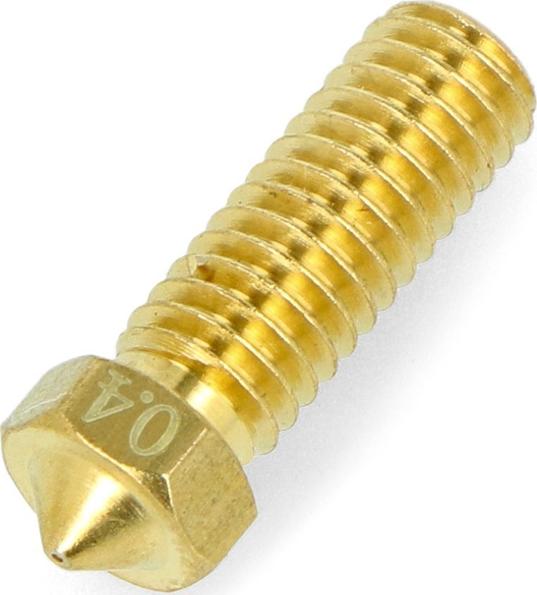 Grykë printeri 3D Volcano, 0.4mm, filament 1.75mm, bronzi