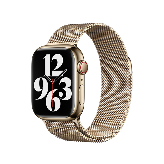 Apple Watch 41mm Band, Gold Milanese Loop